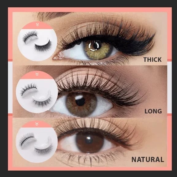 🔥LAST DAY - BUY 1 GET 1 FREE🔥🎉Reusable Adhesive Eyelashes