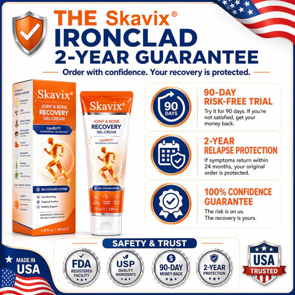 ⚕️Skavix Professional Joint & Bone Recovery Cream👨‍⚕️ Harnessing Nano-Peptide Tech to Heal Bones and Relieve Pain.