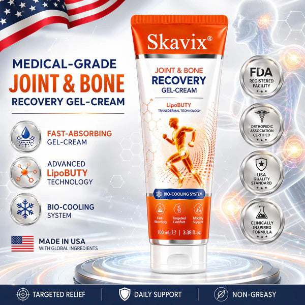⚕️Skavix Professional Joint & Bone Recovery Cream👨‍⚕️ Harnessing Nano-Peptide Tech to Heal Bones and Relieve Pain.