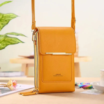 🔥Final 3 Hours: 60% OFF LOVILDS™2026 Trendy Minimalist Elegant Women's Touchscreen Crossbody Phone Wallet