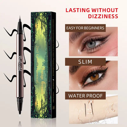 24H Waterproof Dual-Ended Liquid Eyeliner 💦 Smooth & Lightweight