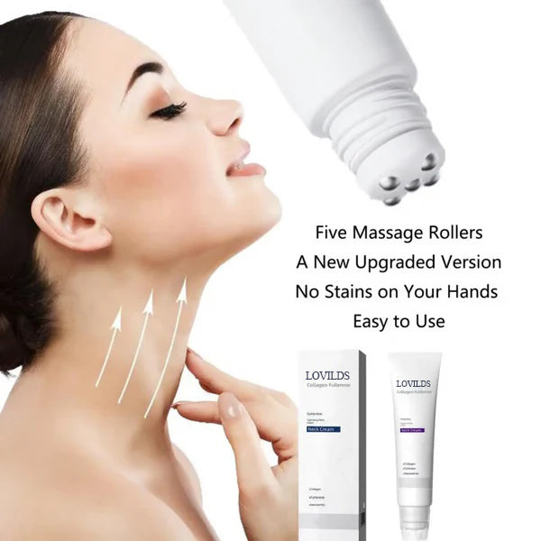 Roller Neck Firming Cream🧴 | Reduce Wrinkles & Double Chin