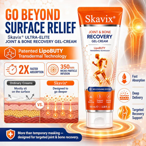 ⚕️Skavix Professional Joint & Bone Recovery Cream👨‍⚕️ Harnessing Nano-Peptide Tech to Heal Bones and Relieve Pain.