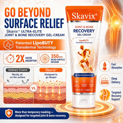 ⚕️Skavix Professional Joint & Bone Recovery Cream👨‍⚕️ Harnessing Nano-Peptide Tech to Heal Bones and Relieve Pain.