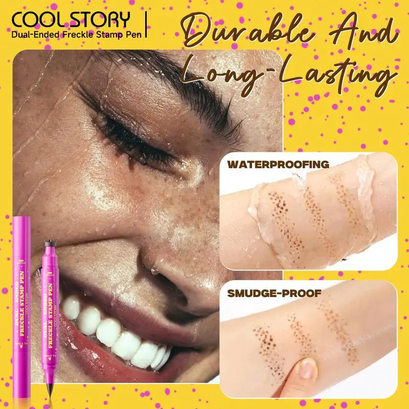 ✨Waterproof Freckles & Eyeliner 2-in-1 Makeup Pen