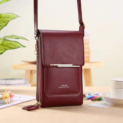 🔥Final 3 Hours: 60% OFF LOVILDS™2026 Trendy Minimalist Elegant Women's Touchscreen Crossbody Phone Wallet