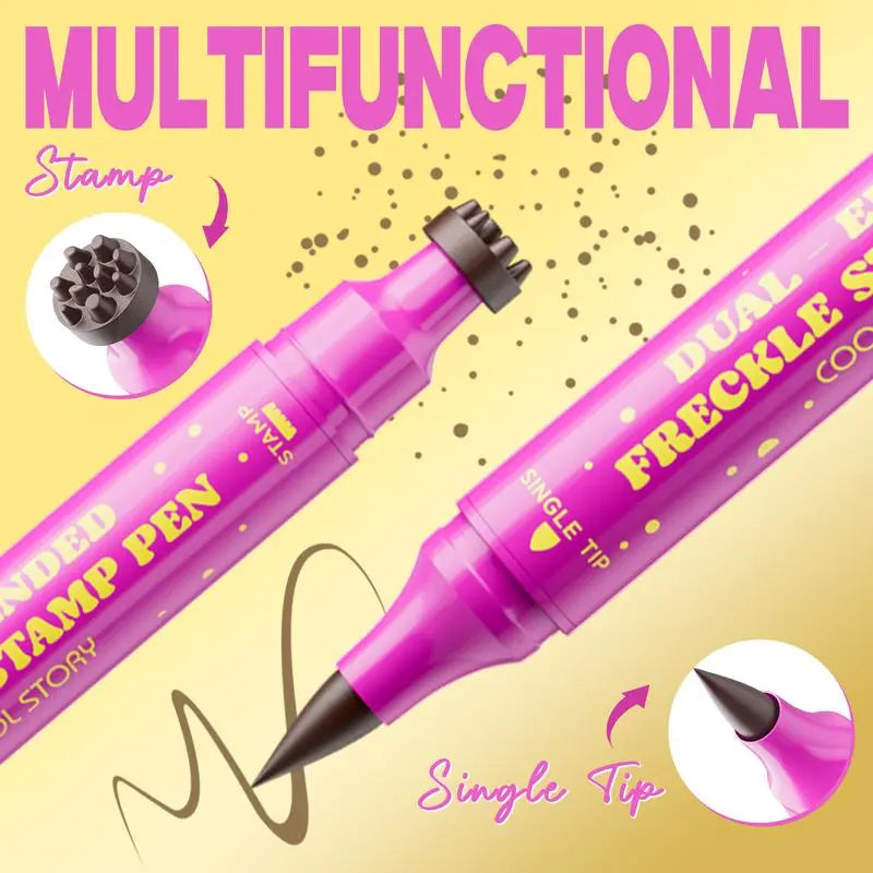 ✨Waterproof Freckles & Eyeliner 2-in-1 Makeup Pen