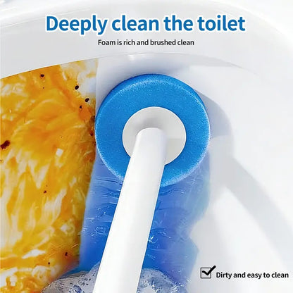 Toilet Scrubber Kit 🧼✨ Self-Cleaning Disposable Pads – No Mess, No Odor