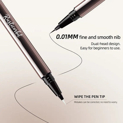 24H Waterproof Dual-Ended Liquid Eyeliner 💦 Smooth & Lightweight