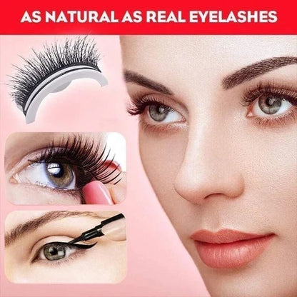 🔥LAST DAY - BUY 1 GET 1 FREE🔥🎉Reusable Adhesive Eyelashes
