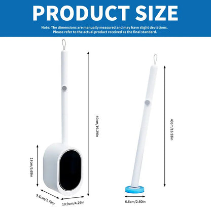 Toilet Scrubber Kit 🧼✨ Self-Cleaning Disposable Pads – No Mess, No Odor