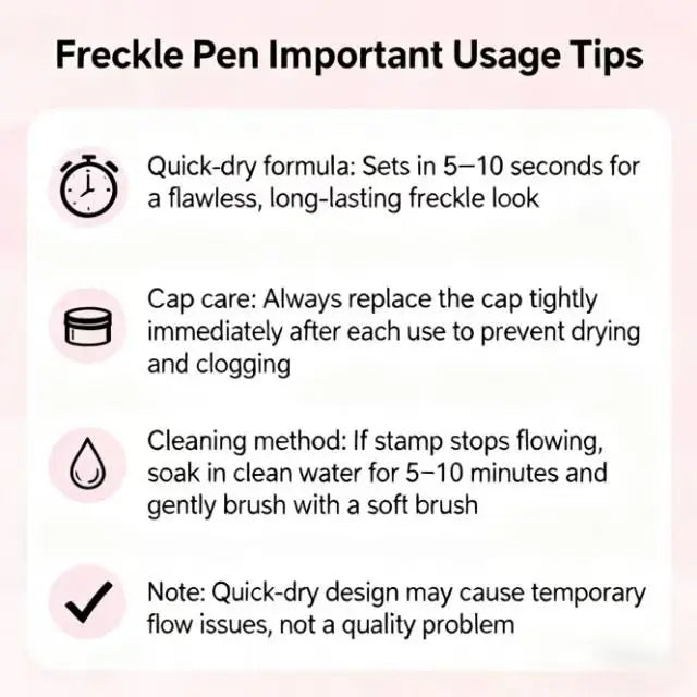 ✨Waterproof Freckles & Eyeliner 2-in-1 Makeup Pen