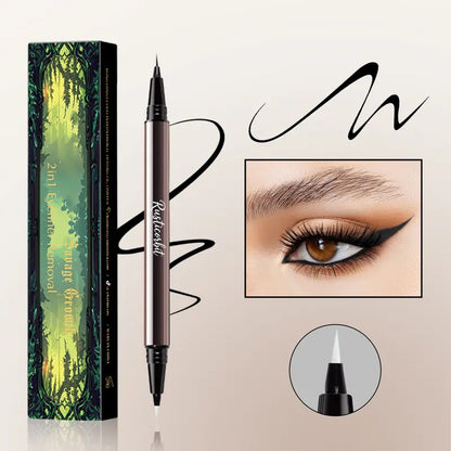 24H Waterproof Dual-Ended Liquid Eyeliner 💦 Smooth & Lightweight