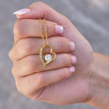 To My Daughter, I Will Always Love You(Forever Love Necklace)